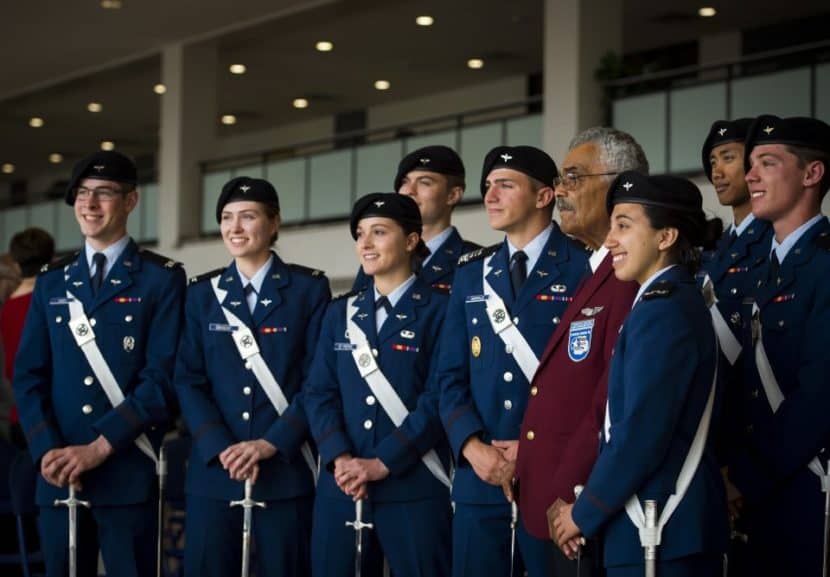 Frank at the Air Force Academy